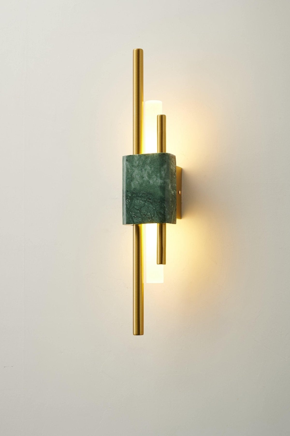 Marble Asymmetric Rod Wall Sconce