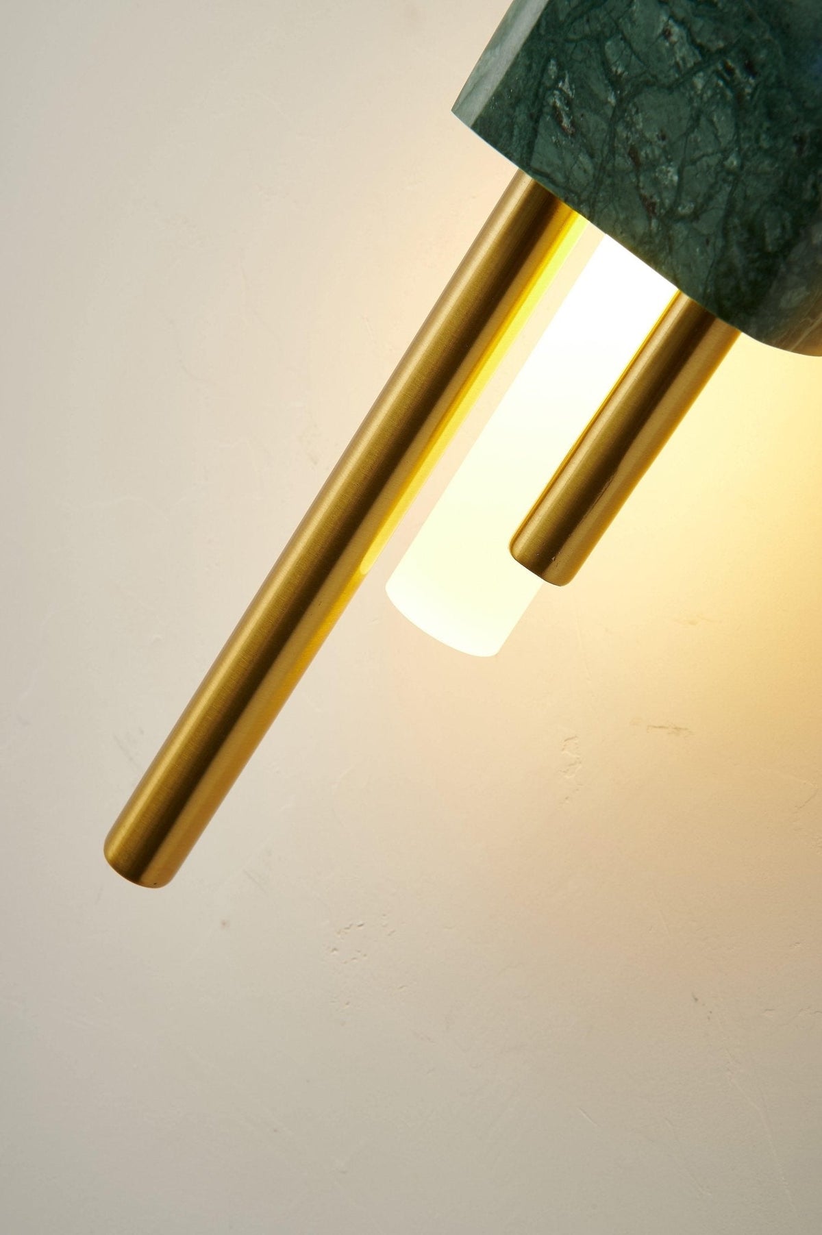 Marble Asymmetric Rod Wall Sconce