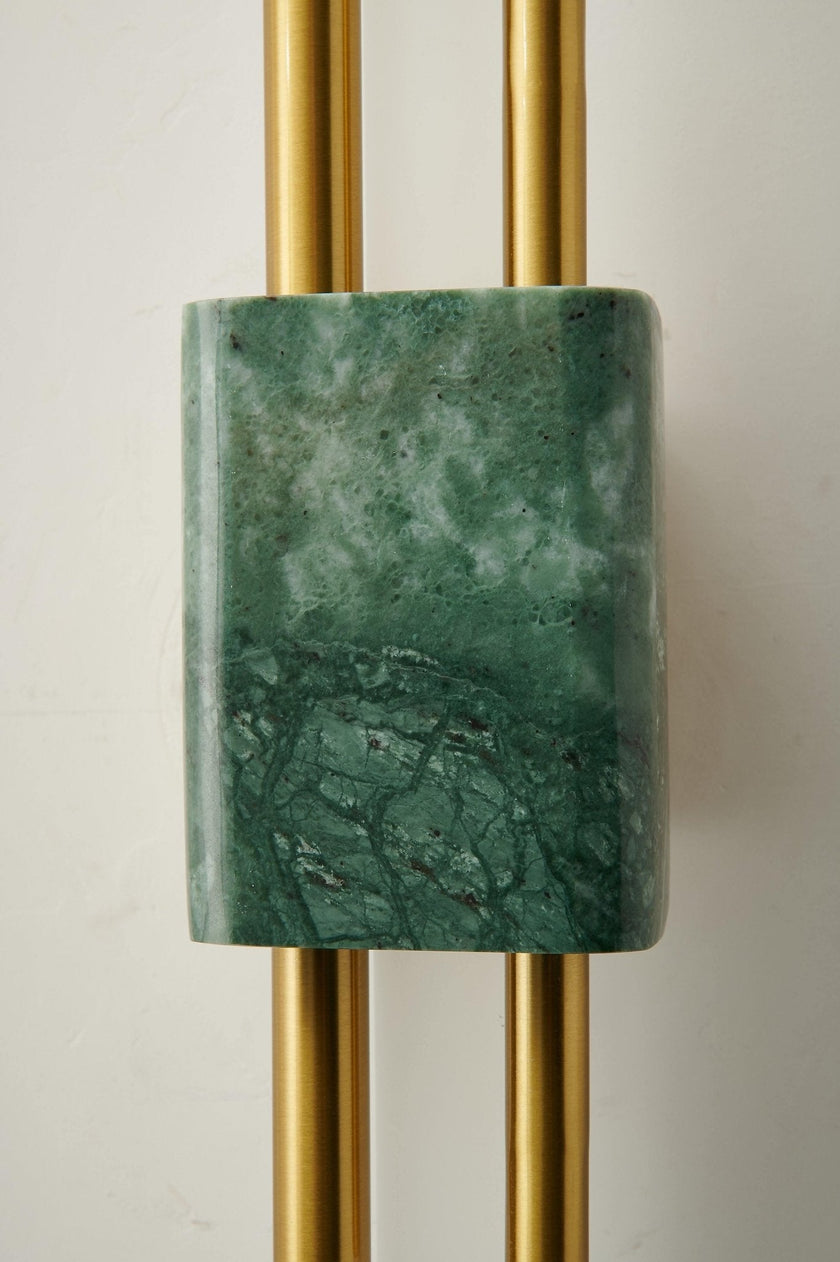 Marble Asymmetric Rod Wall Sconce