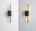 Marble Asymmetric Rod Wall Sconce