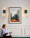 Marble Asymmetric Rod Wall Sconce