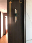 Marble Asymmetric Rod Wall Sconce