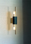 Marble Asymmetric Rod Wall Sconce