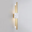 Marble Asymmetric Rod Wall Sconce