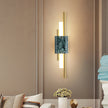 Marble Asymmetric Rod Wall Sconce