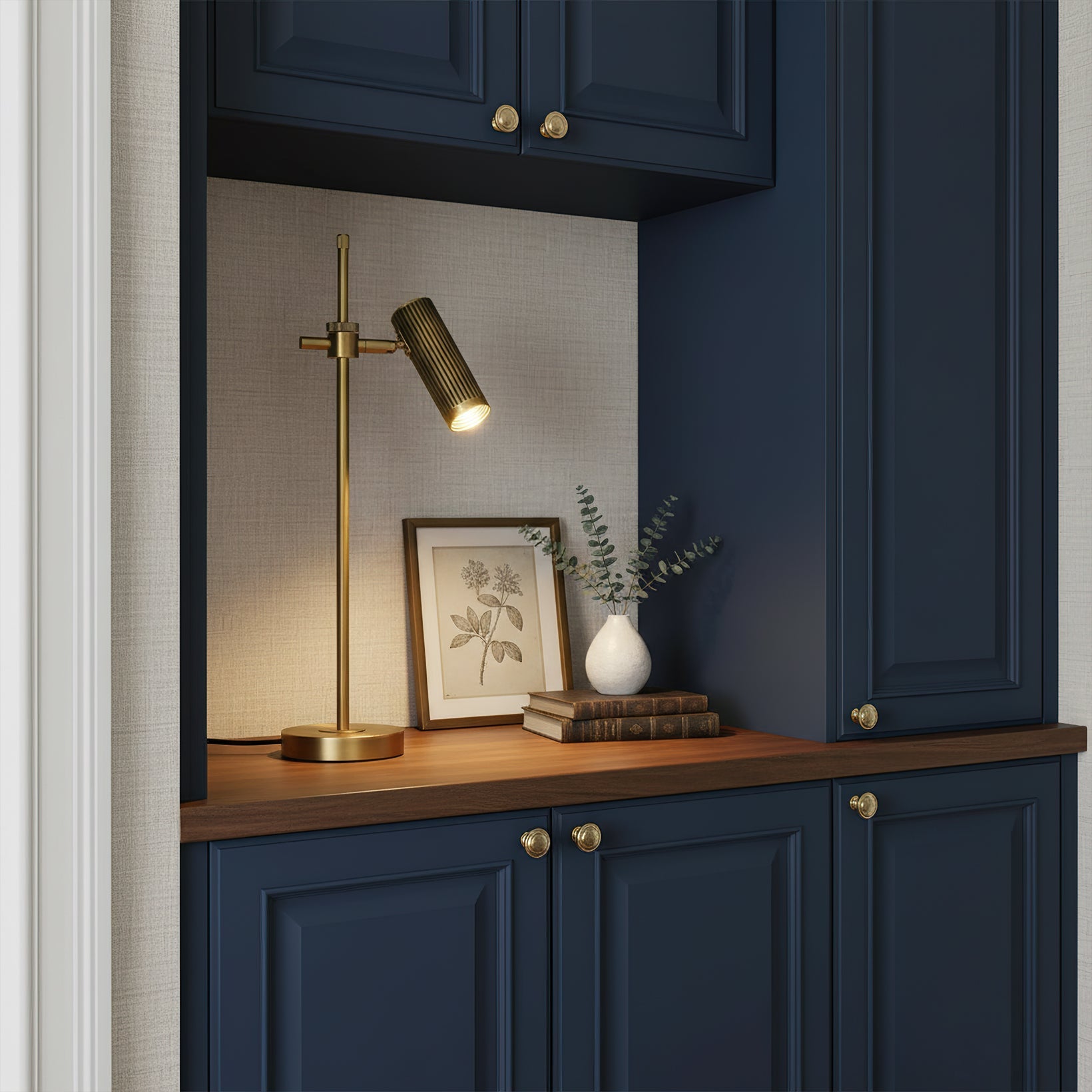 Modern Solid Brass Table Lamp