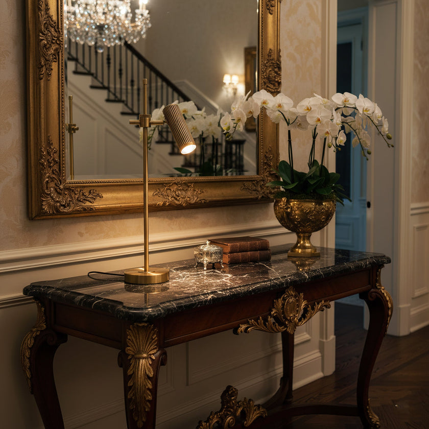 Modern Solid Brass Table Lamp