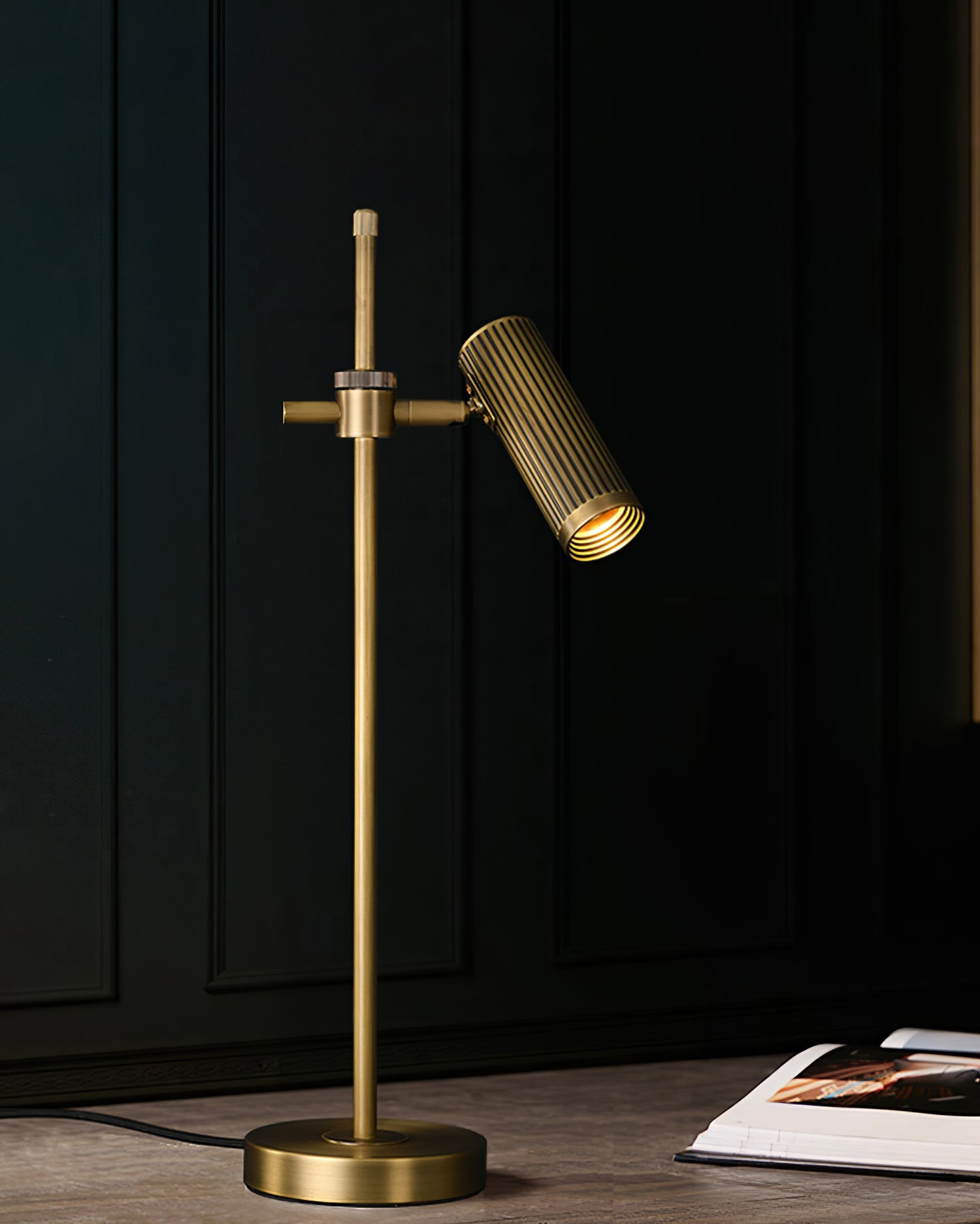 Modern Solid Brass Table Lamp