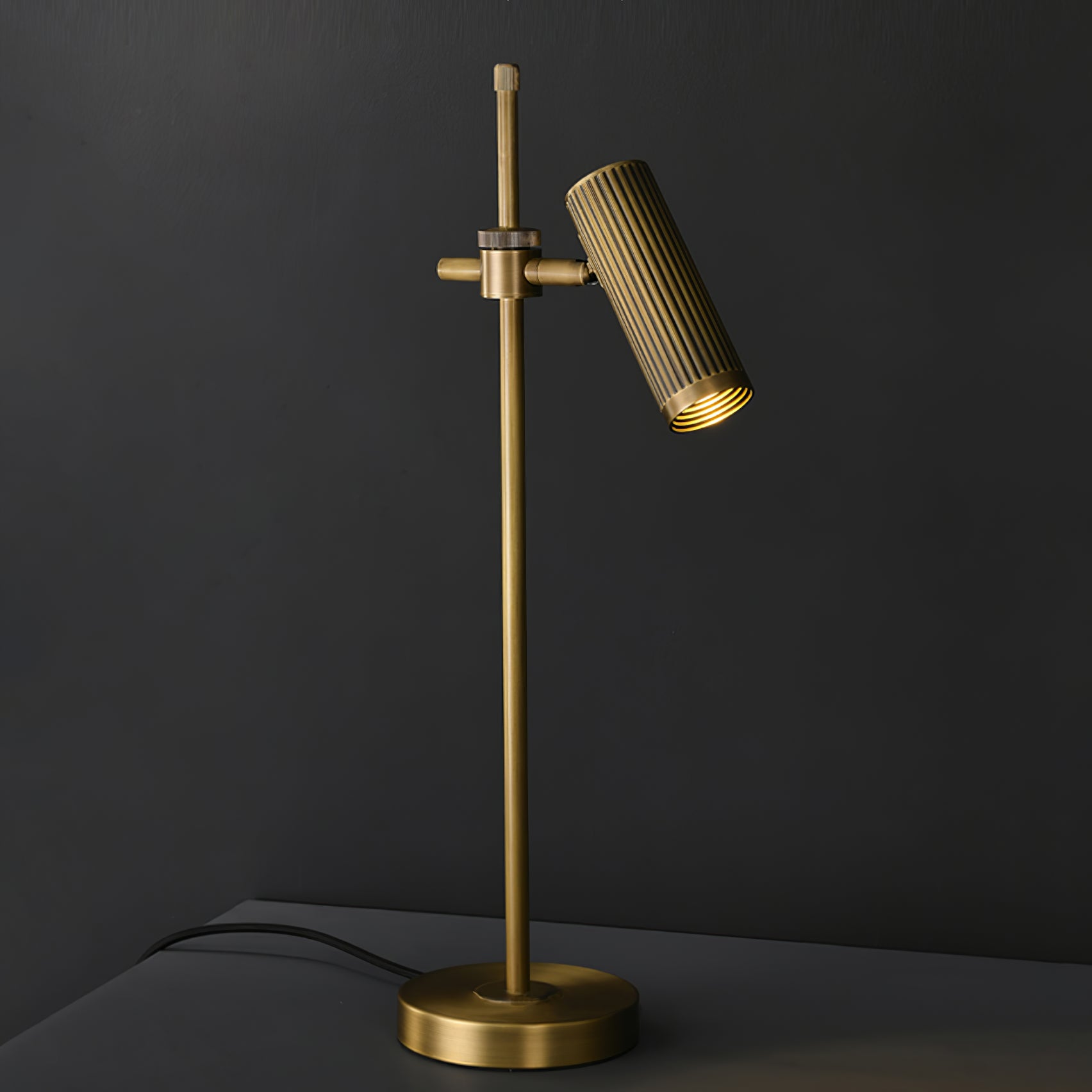 Modern Solid Brass Table Lamp