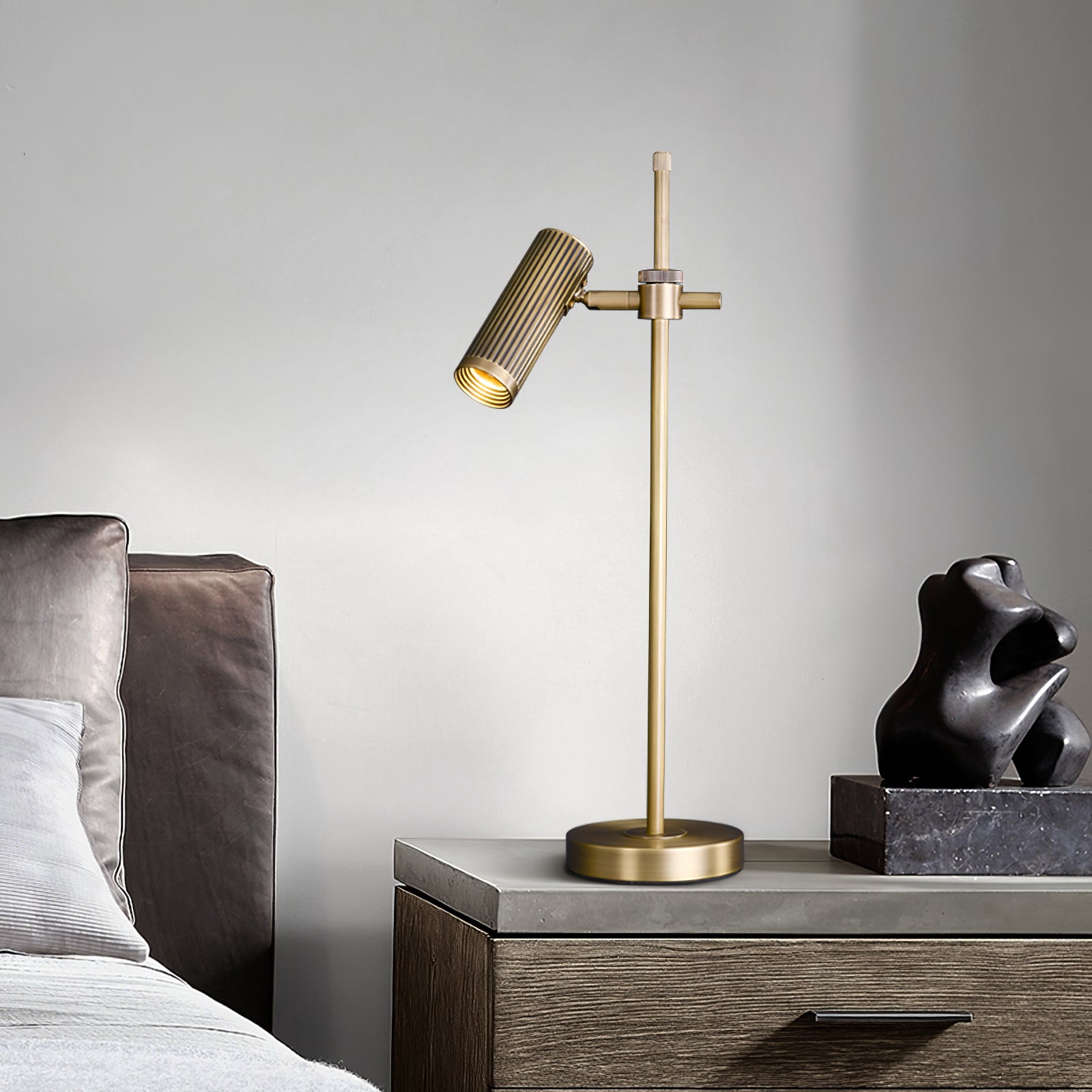 Modern Solid Brass Table Lamp