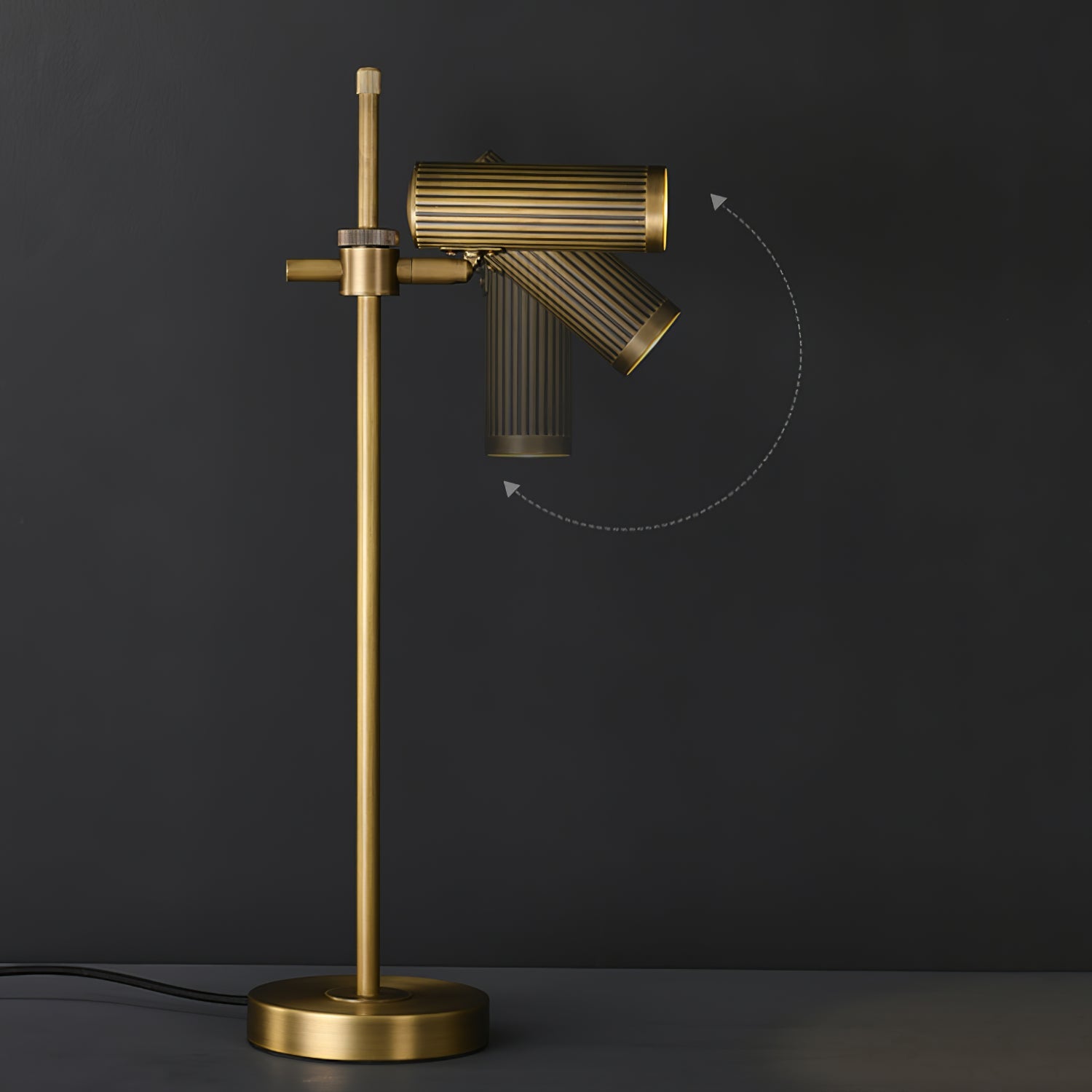 Modern Solid Brass Table Lamp