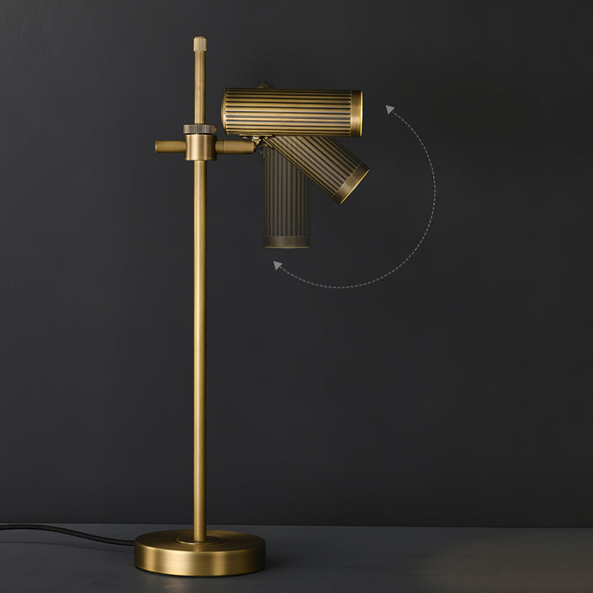 Modern Solid Brass Table Lamp