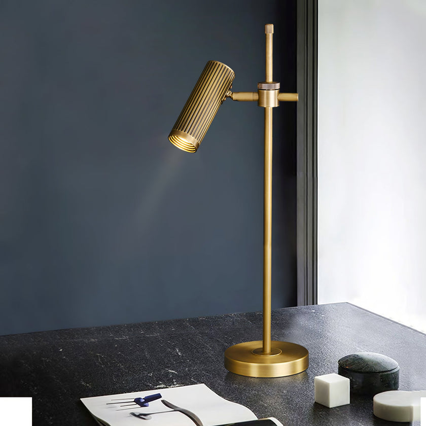 Modern Solid Brass Table Lamp