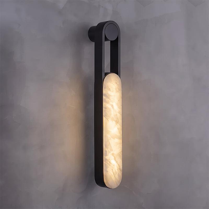 Calvrane Alabaster Linear Wall Sconce