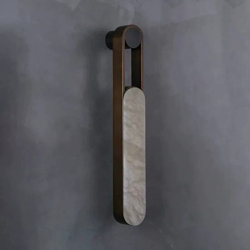Calvrane Alabaster Linear Wall Sconce