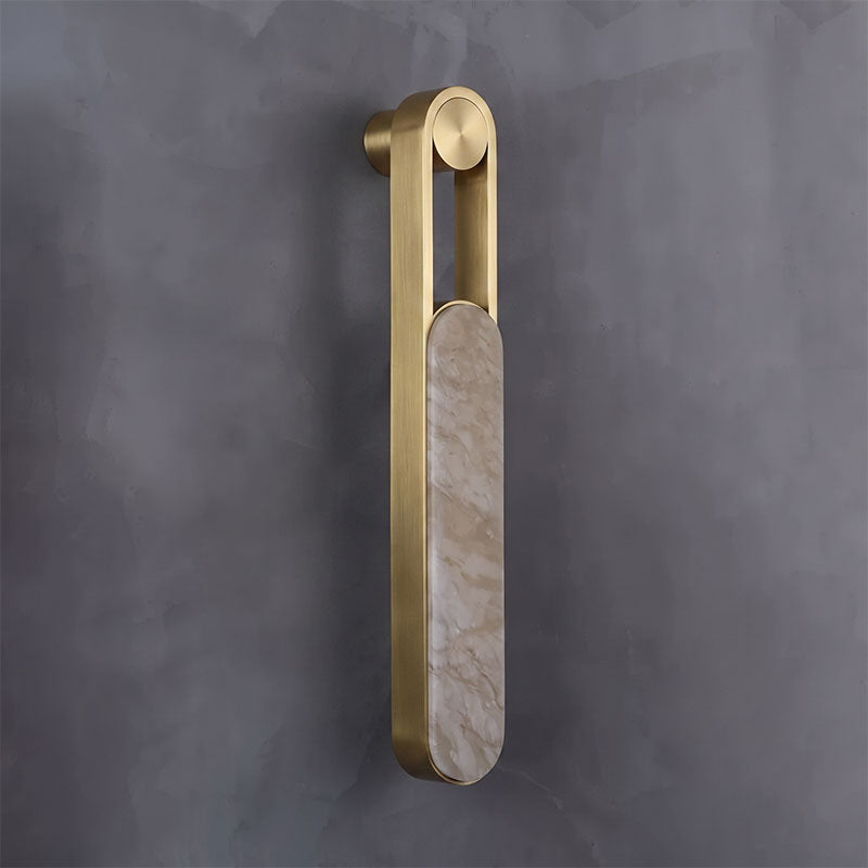 Calvrane Alabaster Linear Wall Sconce