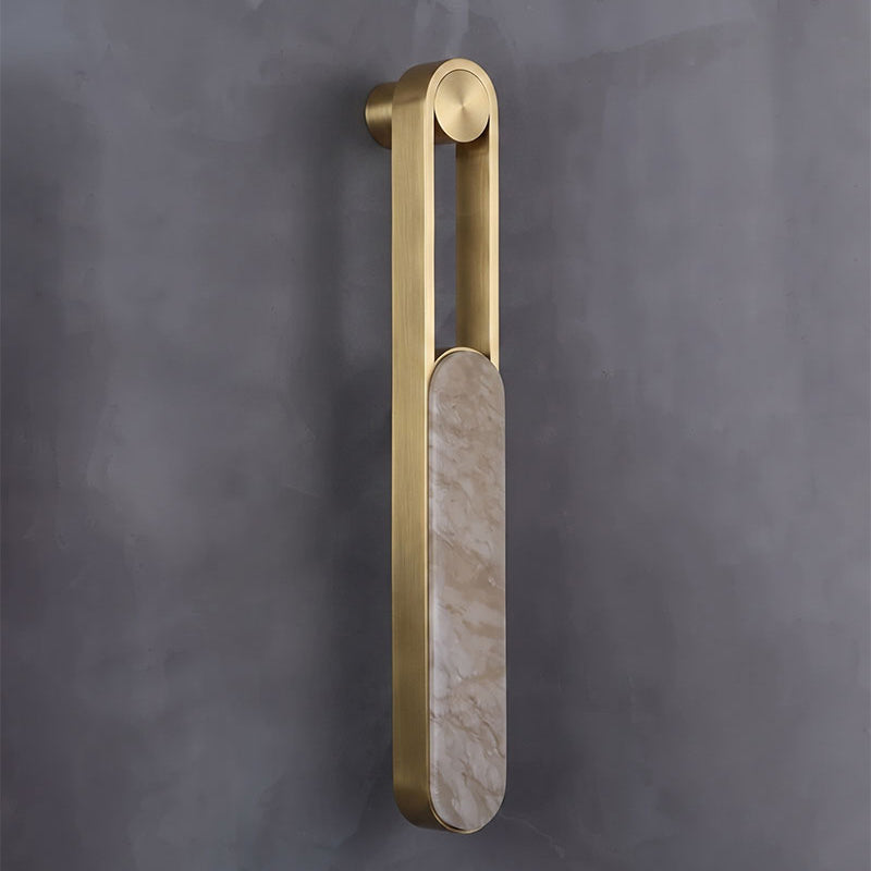 Calvrane Alabaster Linear Wall Sconce