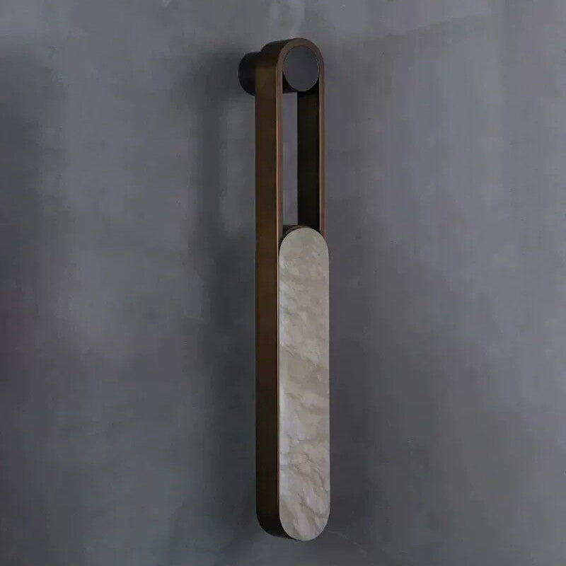 Calvrane Alabaster Linear Wall Sconce