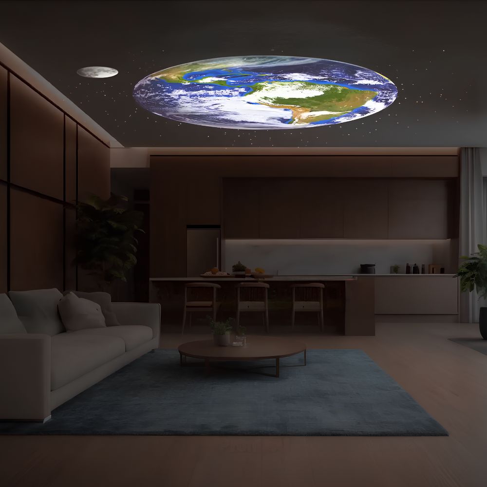 Modern Galaxy Star Projector Night Light for Bedroom