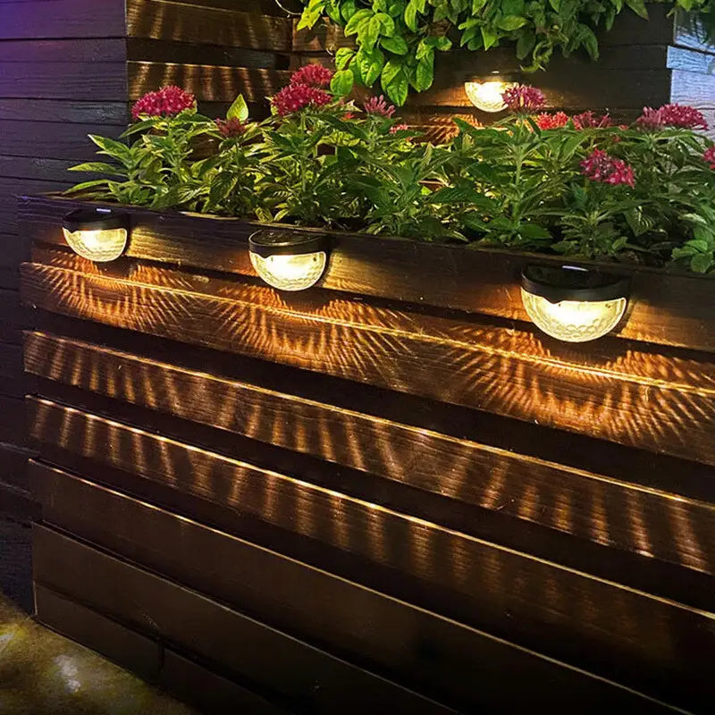 Wireless Modern Solar Powered Outdoor Wall Light