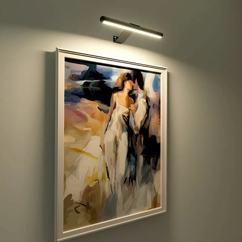 Dimmable Aluminum Modern Cordless Wall Art Light