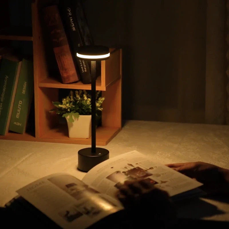 Rechargeable Contemporary Cordless LED Table Lamp