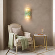 Calvrane Resin Scoop Wall Sconce