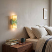 Calvrane Resin Scoop Wall Sconce