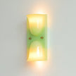 Calvrane Resin Scoop Wall Sconce