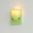 Calvrane Resin Scoop Wall Sconce