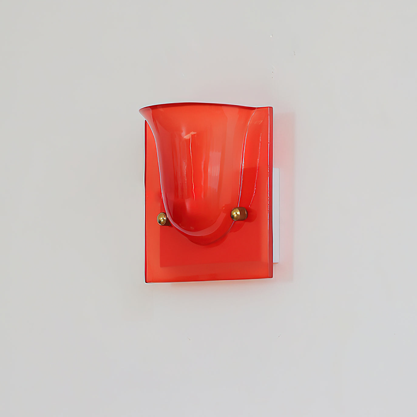 Calvrane Resin Scoop Wall Sconce