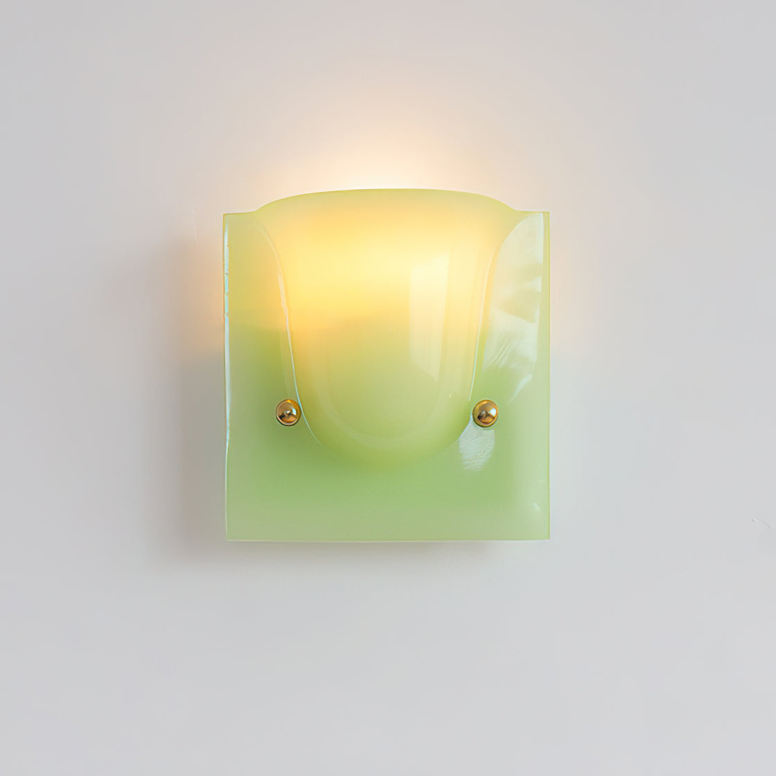 Calvrane Resin Scoop Wall Sconce