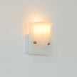 Calvrane Resin Scoop Wall Sconce