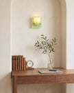 Calvrane Resin Scoop Wall Sconce