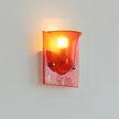 Calvrane Resin Scoop Wall Sconce