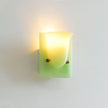 Calvrane Resin Scoop Wall Sconce