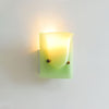 Calvrane Resin Scoop Wall Sconce