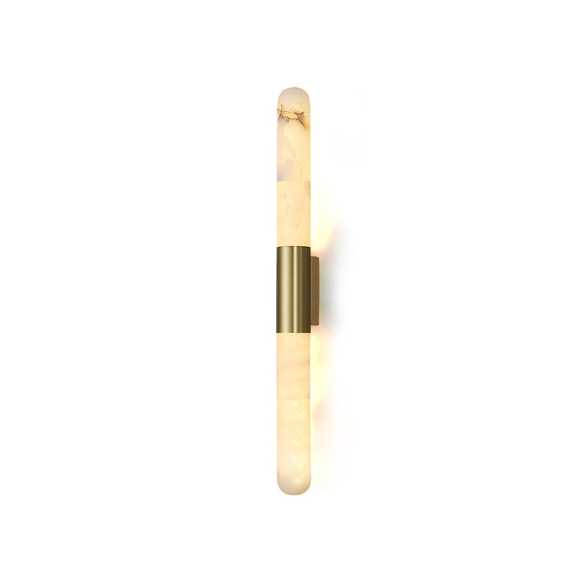 Calvrane Alabaster Bar Wall Sconce