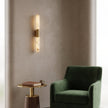Calvrane Alabaster Bar Wall Sconce