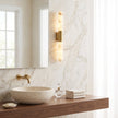 Calvrane Alabaster Bar Wall Sconce