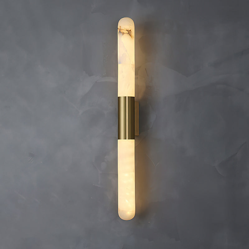Alabaster Bar Wall Sconce