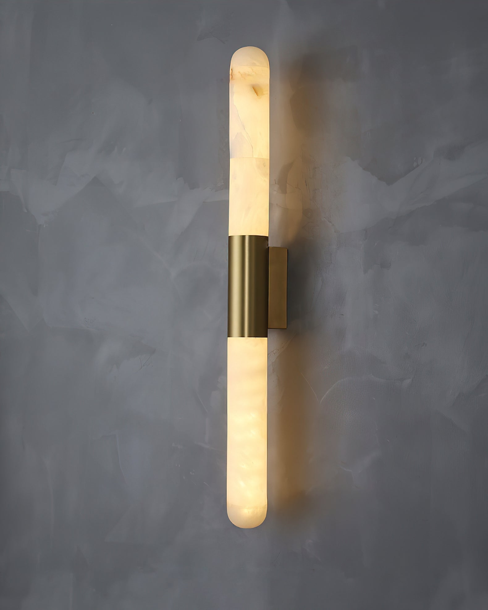 Calvrane Alabaster Bar Wall Sconce