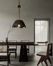Calvrane Textured Resin Dome Pendant Light
