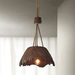 Calvrane Textured Resin Dome Pendant Light