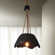 Calvrane Textured Resin Dome Pendant Light