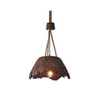 Calvrane Textured Resin Dome Pendant Light