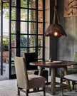 Calvrane Textured Resin Dome Pendant Light