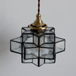 Calvrane Rippled Glass Wall Sconce