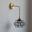 Calvrane Rippled Glass Wall Sconce
