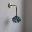 Calvrane Rippled Glass Wall Sconce
